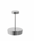 Zafferano Swap Mini Table Lamp 14.8cm high - SHINY CHROME