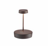 Zafferano Swap Mini Table Lamp 14.8cm high - RUST