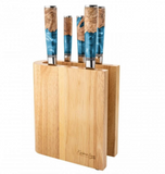 Katana Elements 6 Piece Knife Block Set - OCEAN BLUE