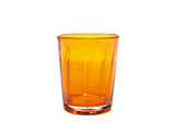 Zafferano Bei Tumbler Glass Orange 320ml, Set of 6
