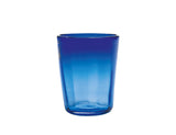 Zafferano Bei Tumbler Glass Blue 320ml, Set of 6