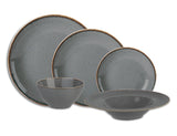 Rustic Seasons Dinner Set Storm Décor, 5 Piece