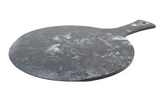 Frostone Round Black Marble Display Paddle - MELAMINE