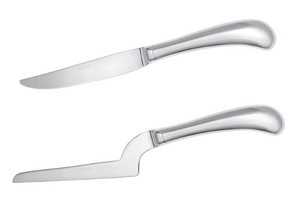 Sambonet Hard & Soft Cheese Knives - set of 2