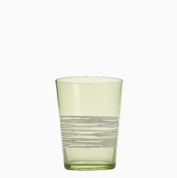 Zafferano Filante Tumber 40cl (set of 6) - APPLE GREEN