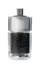 Gem Combi Baby - Salt Shaker & Pepper Mill 9cm - Clear Acrylic