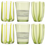 Zafferano Assorted Tumblers - Apple Green