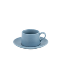 Zafferano Levante Espresso Cup and Saucer (Set of 6) - MIxed Colours