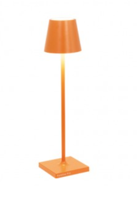 Zafferano Poldina Micro Table Lamp 27.5cm high - ORANGE