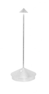 Zafferano Pina Table Lamp 29cm high - SILVER LEAF