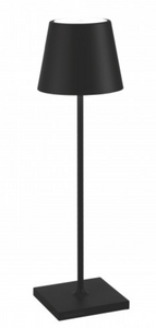 Zafferano Poldina Pro Table Lamp 38cm high - OPAQUE BLACK