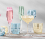 LSA Polka Tumbler 420ml Pastel Assorted, Set of 4