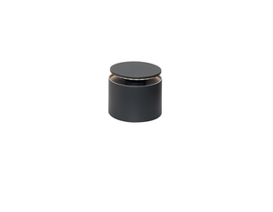 Zafferano Push Up Side Lamp 8.3cm high - DARK GREY