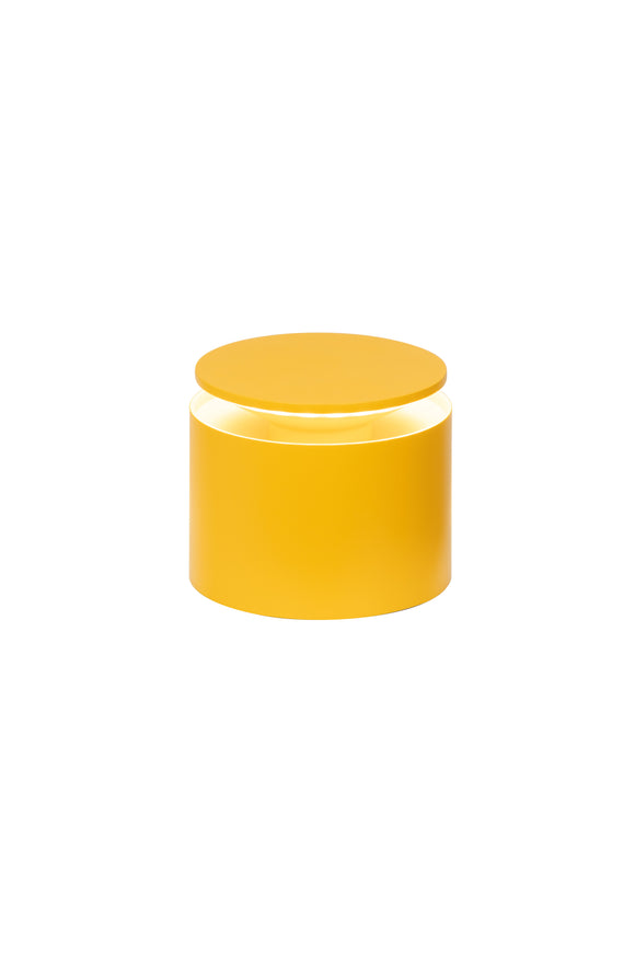 Zafferano Push Up Side Lamp 8.3cm high - YELLOW