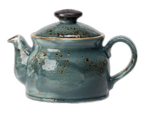 Rustic Craft Tea Pot 43cl, Rustic Blue Decor