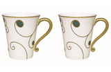 Elia Jewel Green/Gold Mug Gift Box