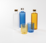 Zafferano Isolano Bottle with Lid 96.5cl - BLUE
