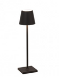 Zafferano Poldina Micro Table Lamp 27.5cm high - BLACK