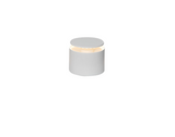 Zafferano Push Up Side Lamp 8.3cm high - WHITE