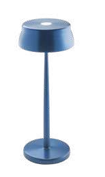 Zafferano Sister Table Lamp 32.8cm high - BLUE