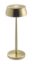 Zafferano Sister Table Lamp 32.8cm high - GOLD