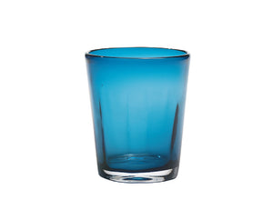 Zafferano Bei Tumbler Glass Ink Blue 320ml, Set of 6