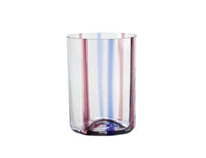 Zafferano Tirache Tumbler Glass Amethyst & Blue 350ml, Set of 6
