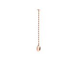 Soiree Copper Plated Twisted Bar Spoon 27cm