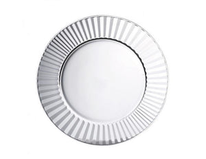 Glass Charger Plate 32cm, Set of 12