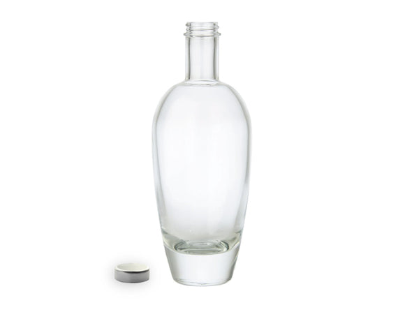 Imperial Sienna Glass Bottle with Lid 70cl