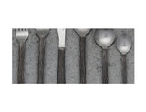Varick Distressed Briar 48 Piece Cutlery Set