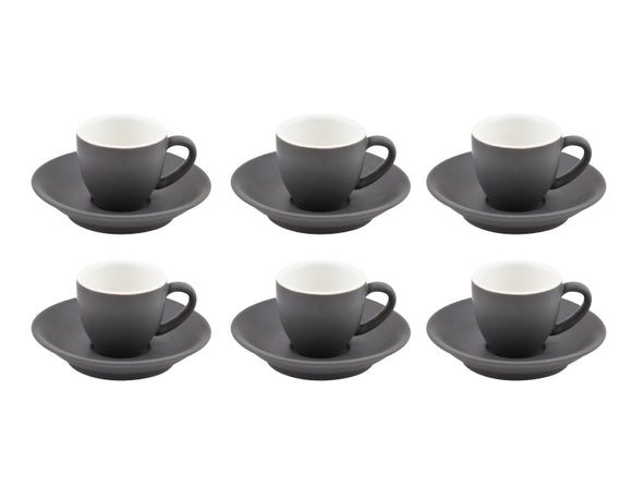 Bevande Espresso Cup 8cl, Set of 6, Slate