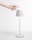 Zafferano Poldina Pro Table Lamp 38cm high - RUST