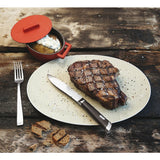 Sambonet T-Bone Non-Serrated Steak Knife, Set of 6