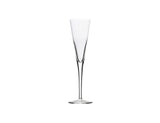 Soiree Hammered Stainless Steel Champagne Bowl & 12 Trumpet Flutes